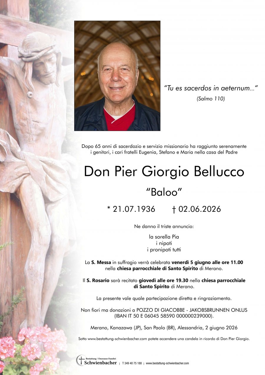 Parte: Don Pier Giorgio Bellucco