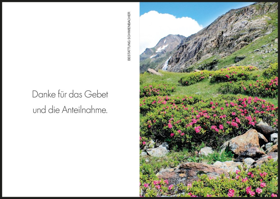 Sterbebild: Gertraud Paulmichl geb. Andorfer