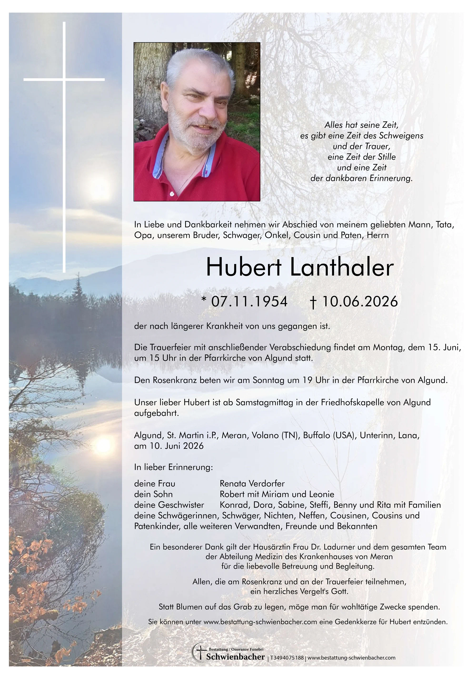 Parte: Hubert Lanthaler 