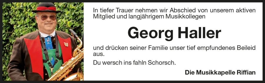 Medien: Georg Haller