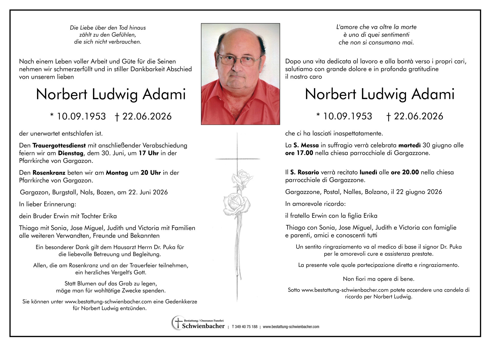 Parte: Norbert Ludwig Adami 