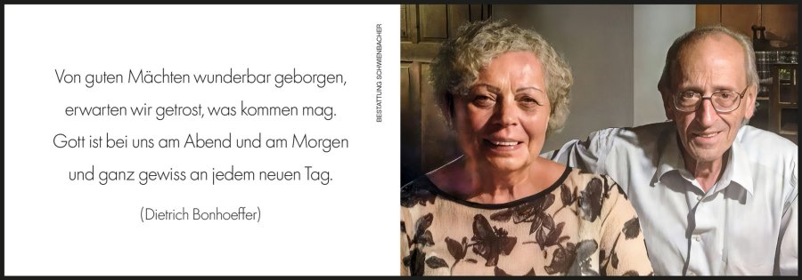 Sterbebild: Dr. Arch. Dieter Vinatzer