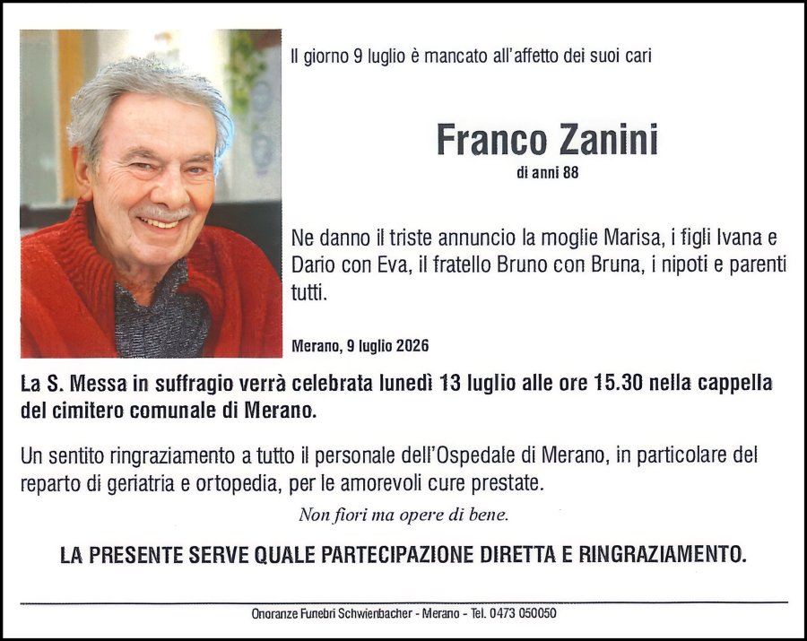 Medien: Franco Zanini