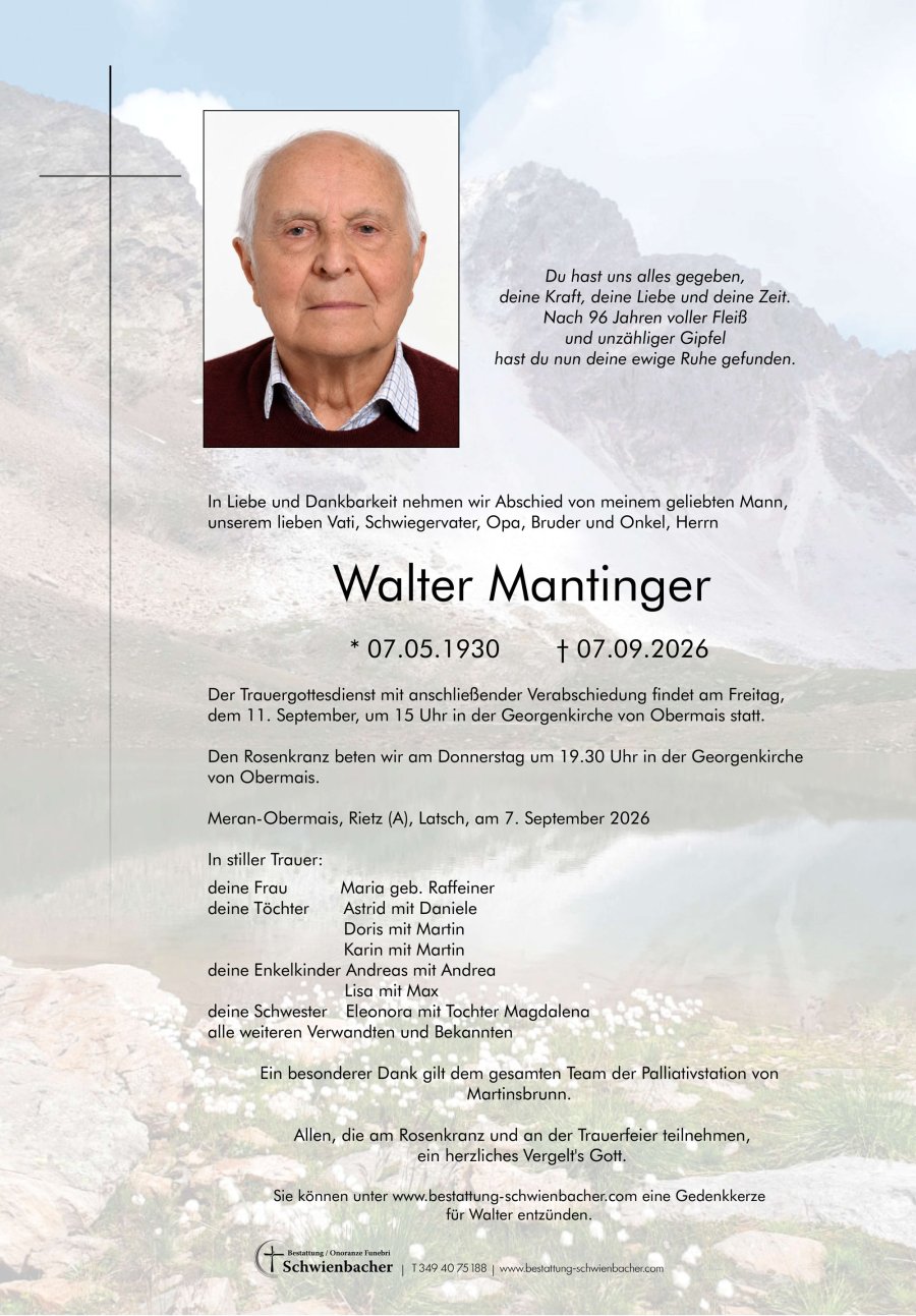 Parte: Walter Mantinger