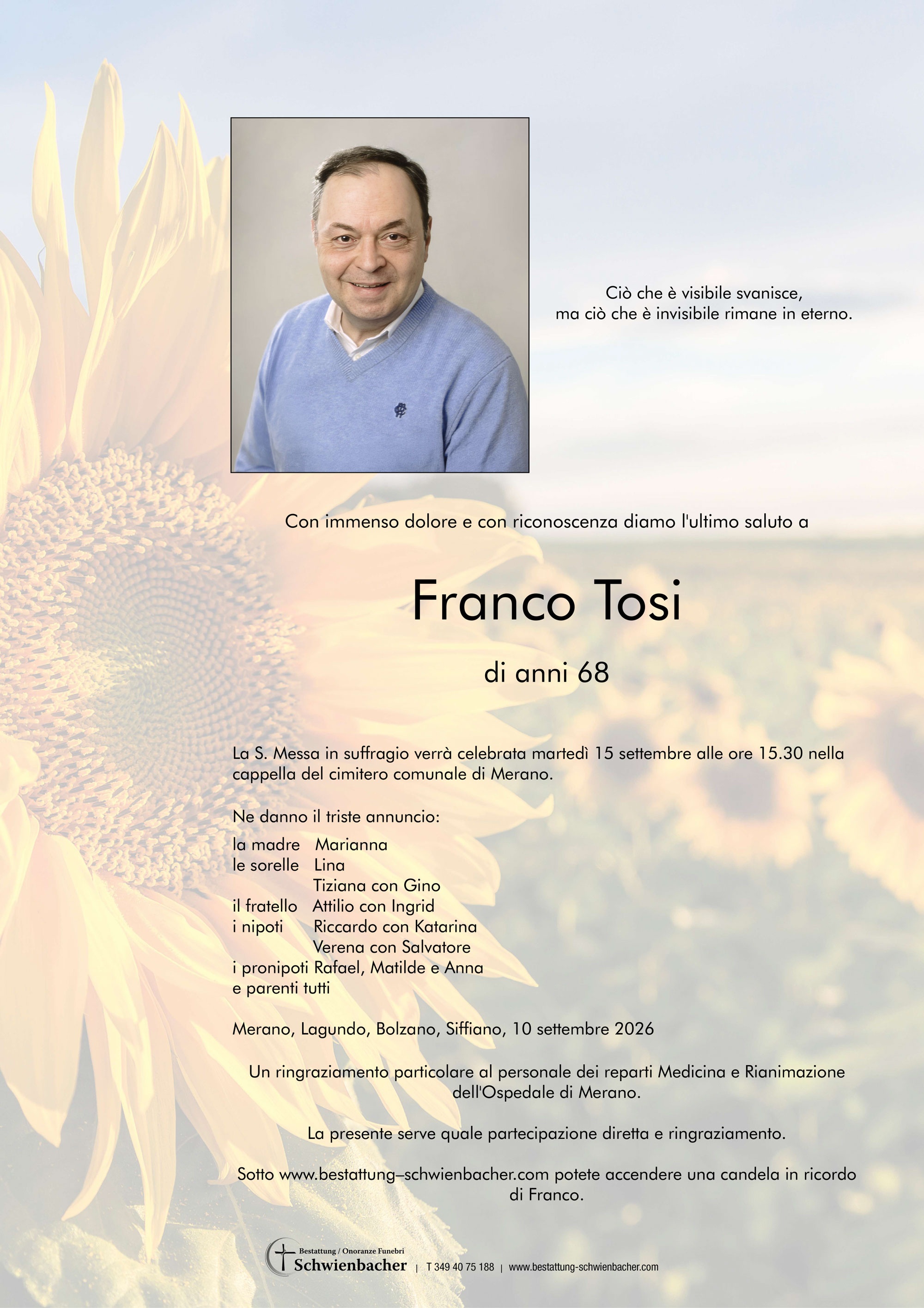 Parte: Franco Tosi