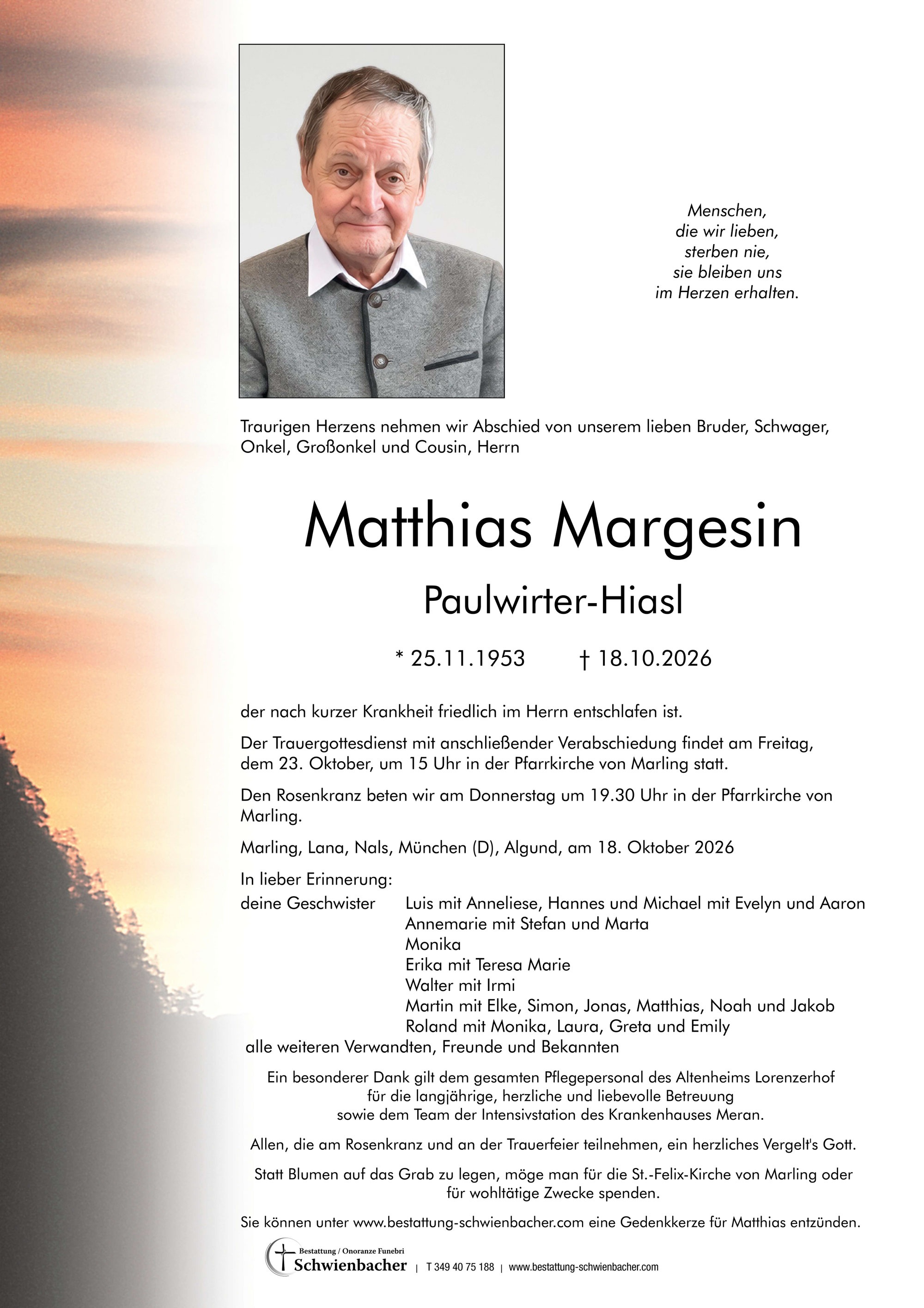 Parte: Matthias Margesin 
