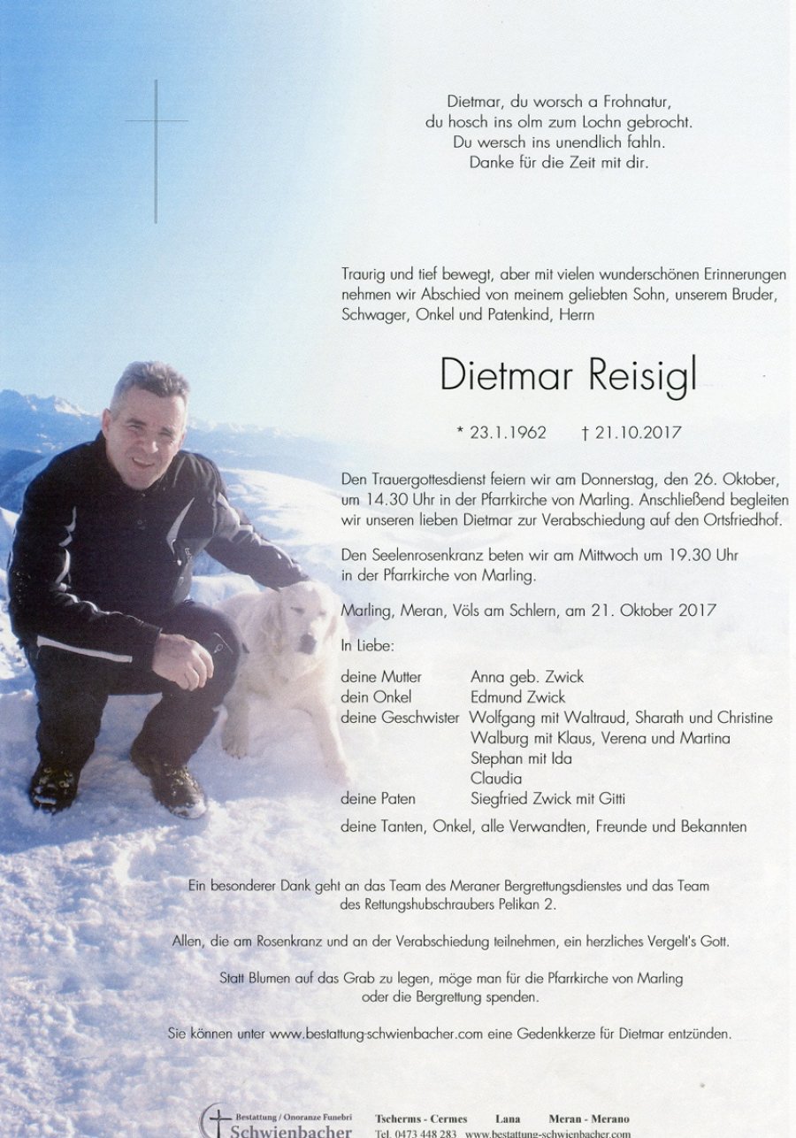 Parte: Dietmar Reisigl