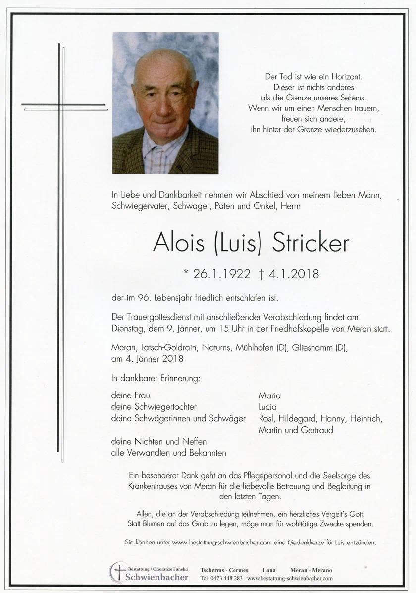 Parte: Alois Stricker 