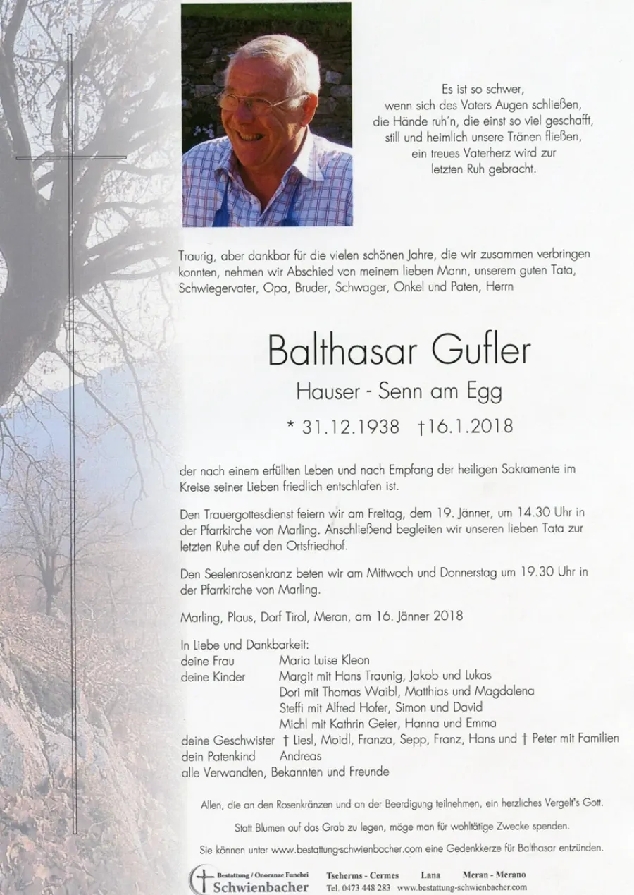 Parte: Balthasar Gufler
